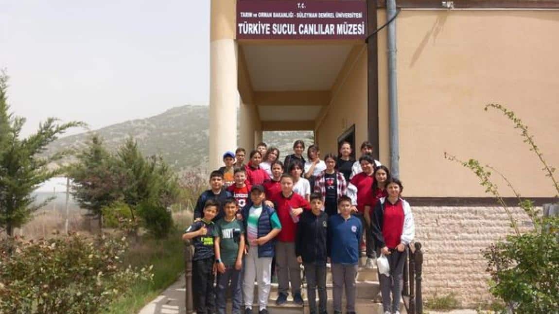 Bugün öğrencilerimiz Süleyman Demirel Üniversitesi Sucul Canlılar Müzesini ziyaret etti.